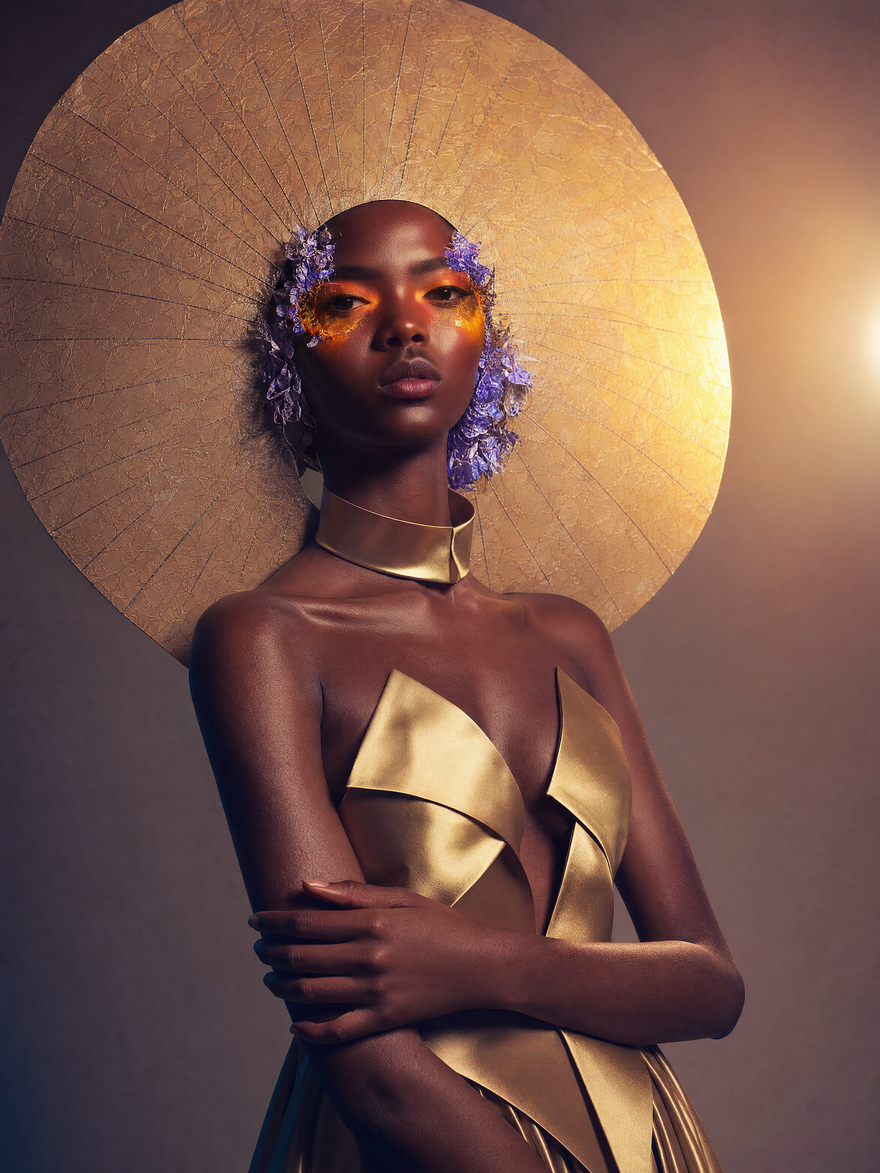 GOLD GROUND, frame R33 — generated 2023 with midjourney v4
